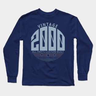 20th Birthday T-Shirt - Vintage 2000 Long Sleeve T-Shirt